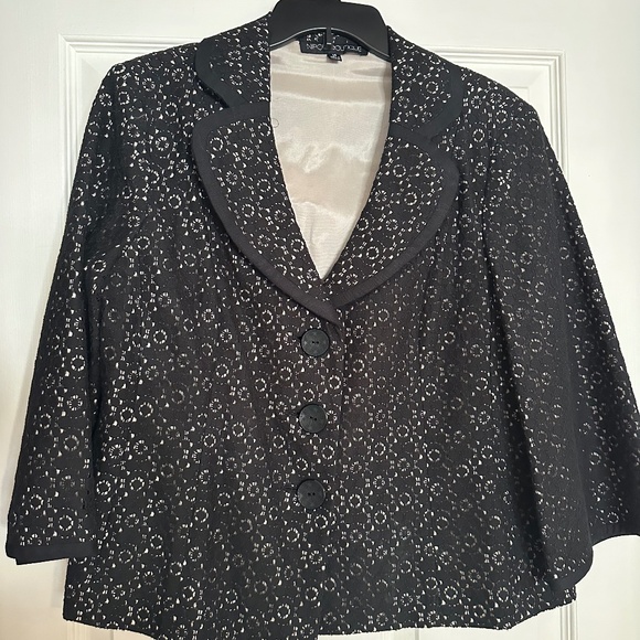 Vintage Nipon Boutique Lace Evening Suit - Picture 1 of 7